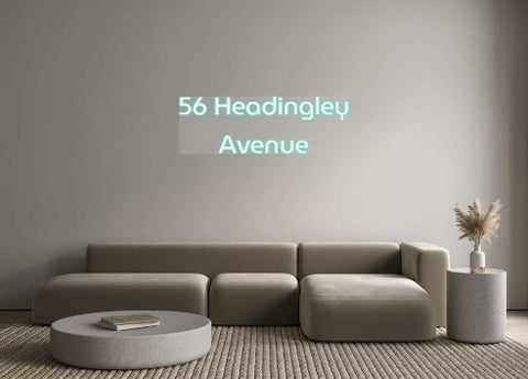 Custom Neon: 56 Headingley...