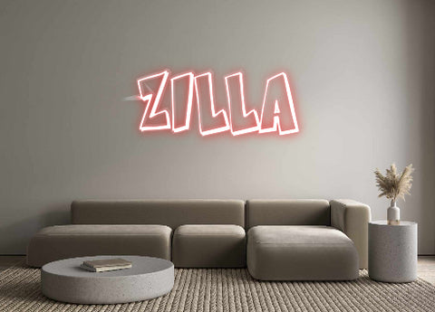 Custom Neon: ZILLA