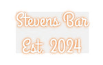 Custom Neon: Stevens Bar
...