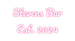 Custom Neon: Stevens Bar
...