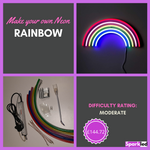 Make your own Neon Rainbow