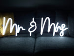 Led Neon Mr & Mrs