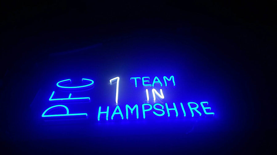 Pompey Neon Sign