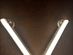 Orange Flux Single Neon Characters/Numbers