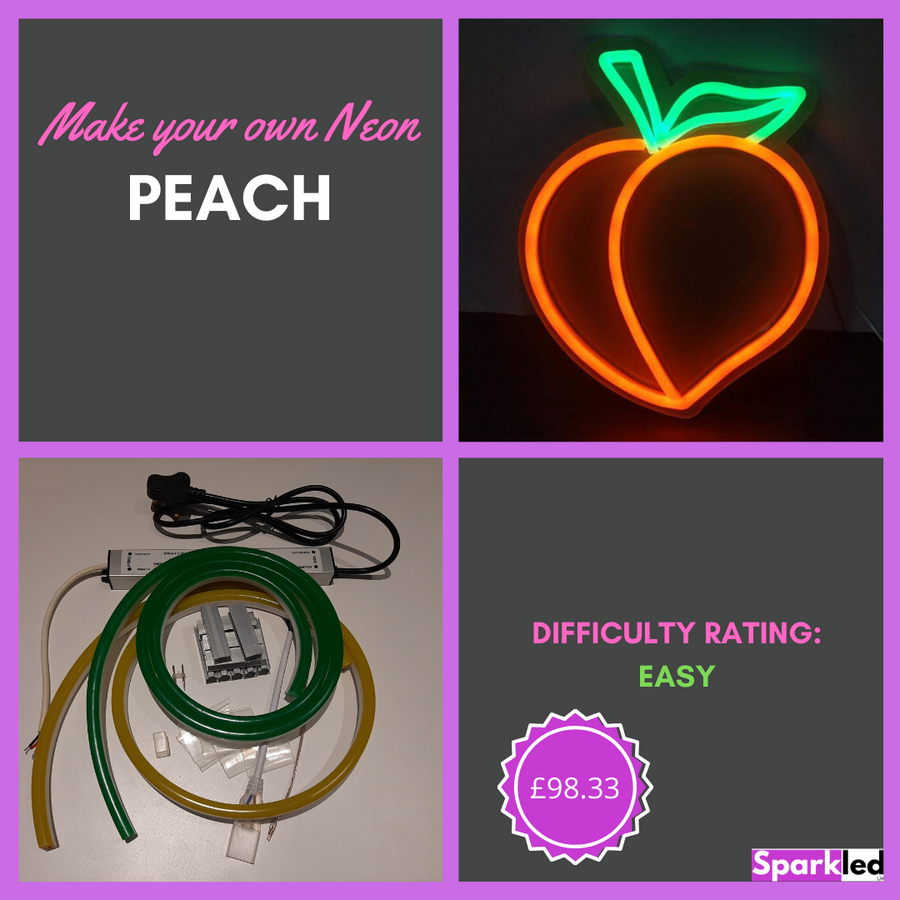 Make your own Neon Peach