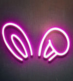 Bunny Ears Neon Sign