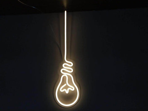 Filament Lightbulb Neon Sign