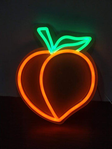 Peachy Neon Sign