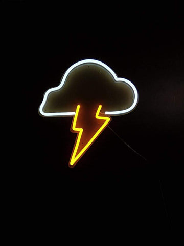 Thunder and Lightening Neon Sign