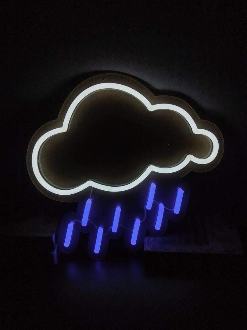 The Rain Neon Sign