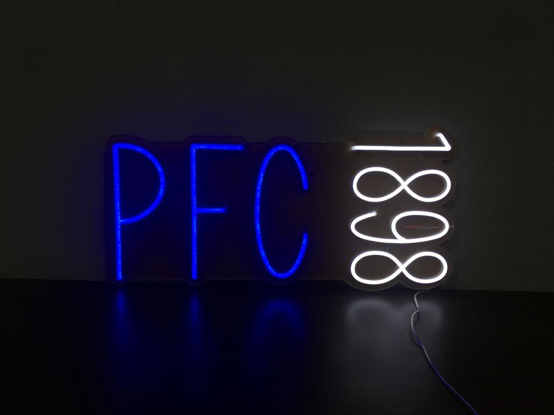 PFC 1898 Neon Sign – Sparkled UK