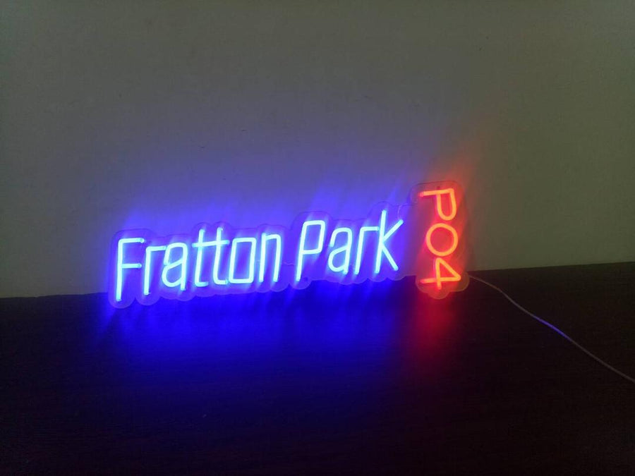 Fratton Park PO4 Neon Sign