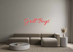 Custom Neon: Grill Boys