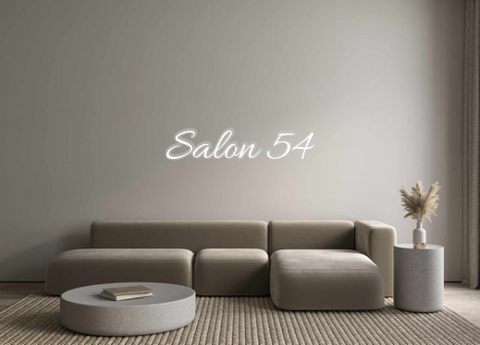 Custom Neon: Salon 54