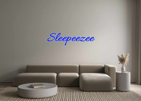 Custom Neon: Sleepeezee