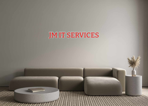 Custom Neon: JM IT SERVICES