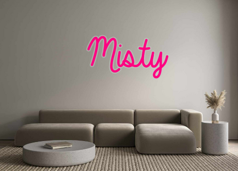 Custom Neon: Misty